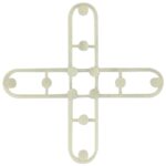 Flisekryds 7mm 250 stk