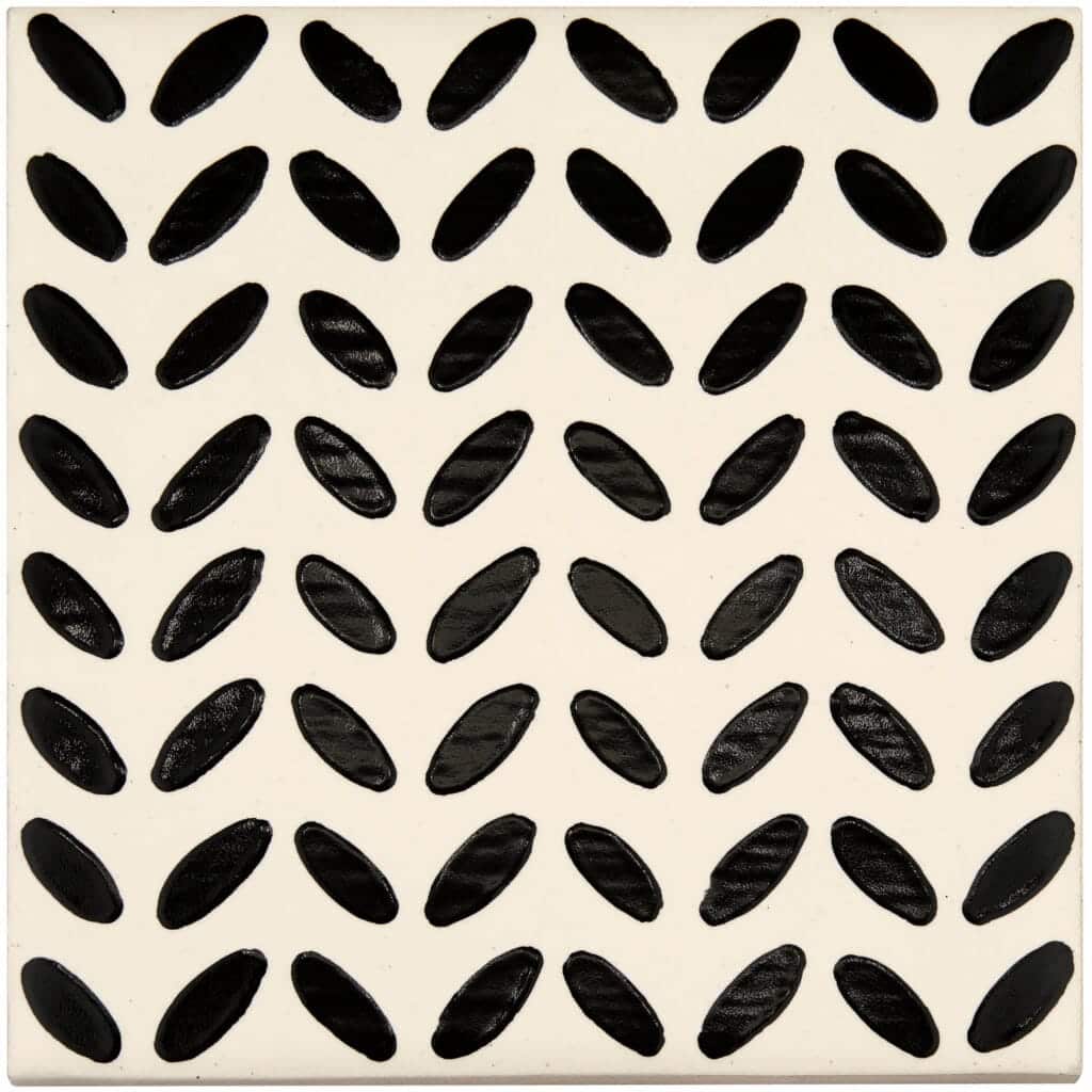 Color Art Black Code Sprinkle Decor 14x14