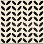 Color Art Black Code Sprinkle Decor 14x14