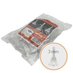 Tilefix Twist Nivelleringsskrue 3mm 100stk  NT