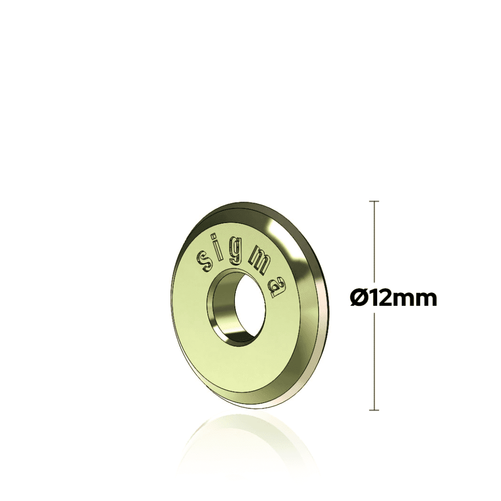 Sigma skærehjul Ø12mm Titanio 14T NT