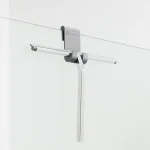 Bruseskraber krom inkl. grå silicone krog