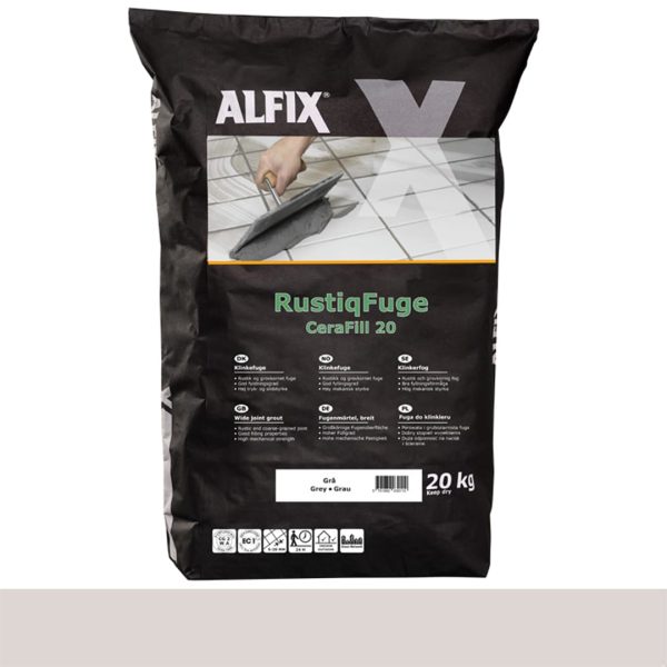 Alfix_cerafil20_rustiq_lysegrå_20kg