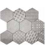 Esagona Origini Deco Moderna 21x18Udgår