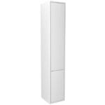 Graphic Højskab, 2 låger u. greb, Hvid, 165x30x32