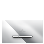 WC-betjeningsplade, 2-skyl, Krom