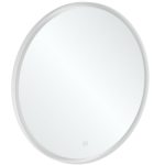 Subway 3.0 LED Spejl, Hvidmat, rundt Ø91cm