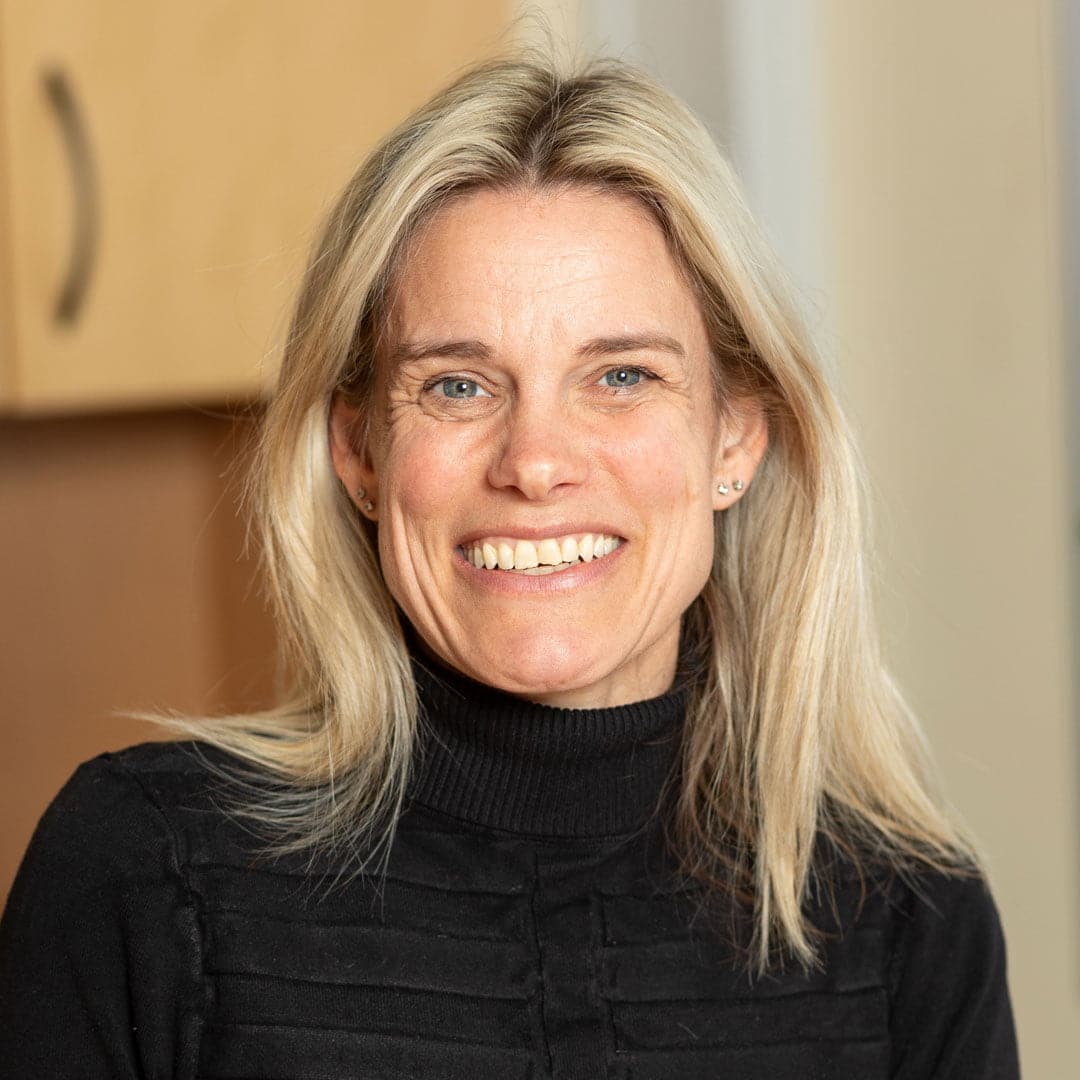 Louise Berg Jakobsen, regnskabschef og HR-ansvarlig hos Næstved Flisecenter