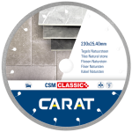 Skæreskive CARAT CSM Classic Bløde Våd 230