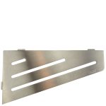 Schlüter Hylde WAVE Børstet Stål 29,5x15,4