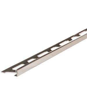 Schlüter E80EB Børstet Stål 250cm Schlüter E80EB Børstet Stål 250cm