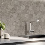 Møn Greige Hexagone 30x30cm  UG