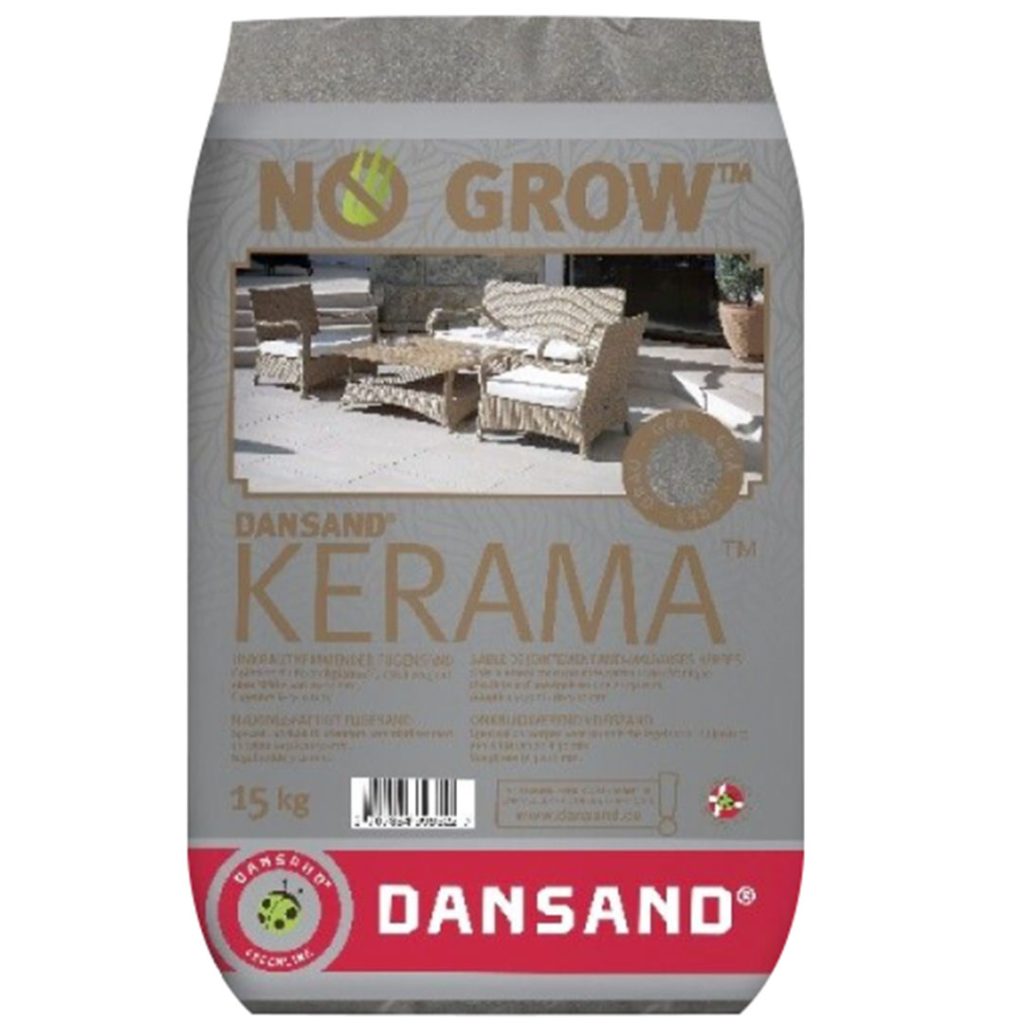 Fugesand Kerama fin Grå 3-10mm 15kg: sæk med fugesand