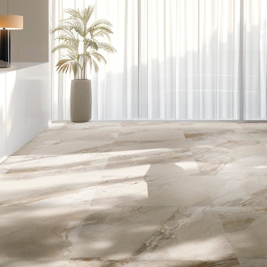 Marblend Mandel Mat 60x60