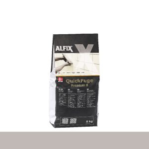 Alfix Quickfuge 8 Premium Grå,  5kg