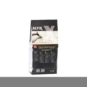 Alfix Quickfuge 8, Koksgrå, 5 kg