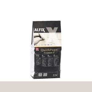 Alfix Quickfuge 8 Premium Lysgrå, 5kg