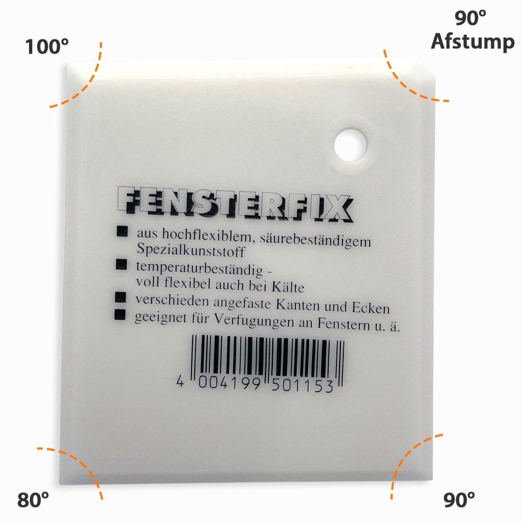 Fensterfix Fugespartel 9*8cm