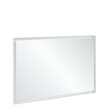 Subway 3.0 LED Spejl,  Hvidmat, 120x75cm