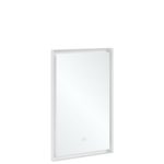 Subway 3.0 LED Spejl, Hvidmat, 50x75cm