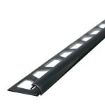 Schlüter RO80GS Sort blank alu. 250cm