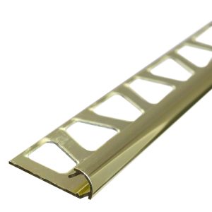Schlüter RO80AMG eloks. Poleret Messing 250cm Schlüter RO80AMG eloks. Poleret Messing 250cm