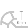 8mm_Rondec_pvc_profil