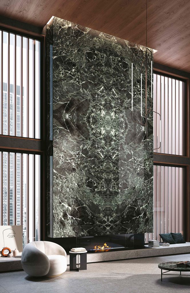 Verde France, Poleret, 160x320cm,  6mm