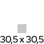 Serizzo  305x305x10mm, POLERET 58