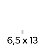 ModernZellige Sommergrå 6,5×13 87