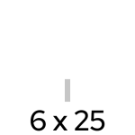 Brickii Gylden 6×24,6 65