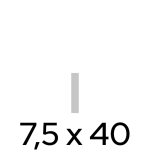 Ising 7,5×40  UDGÅET NT 62