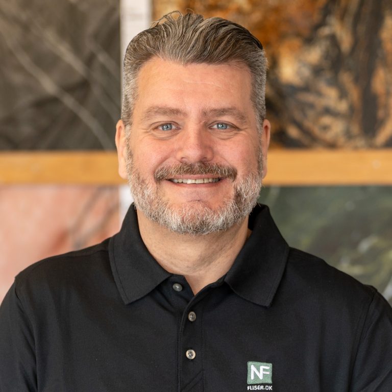 Ronni Mark Bergmann, projektsalgschef hos Næstved Flisecenter