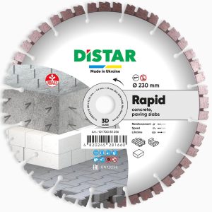 Distar Diamantklinge RAPID Universal Ø125  NT