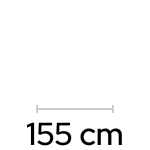 Marona Bianca 2200x300mm  20mm, POLERET 74