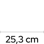 WC-betjeningsplade, 2-skyl, Krom 61