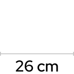 WC-betjeningsplade, 2-skyl, Krom 60