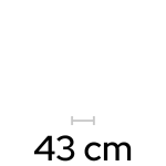 Artis Håndvask, Powder, Ø43cm 98
