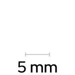 Flisekryds 5mm m/tap 500 stk 60