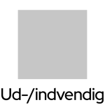 Schlüter Q100E indv./udv. hjørne imiteret 69