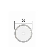 PROXXON Diamantskæreskive Ø20mm 0,6 mm NT 2