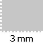 Tandspartel ITOOLS 28cm 14x14mm 68