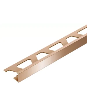 Schlüter A100AKG Schiene, Poleret kobber/bronze