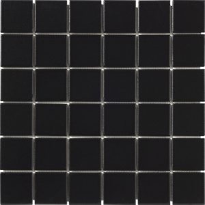 Ce-Si Nero Mosaik Mat 5x5cm (på ark)*