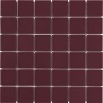 Ce-Si Rubino Mat Mosaik 5x5cm (på ark)*