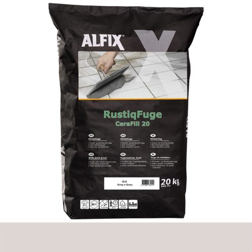 Alfix_cerafil20_rustiq_lysegrå_20kg