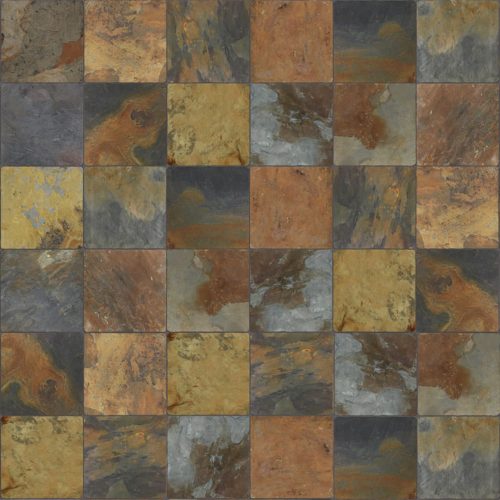 flagstone multicolour mosaik